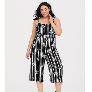 Torrid Size 1 Culotte Jumpsuit